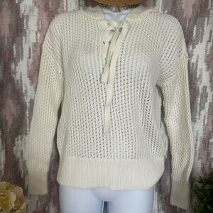 Elegant Cream Women's Sweater